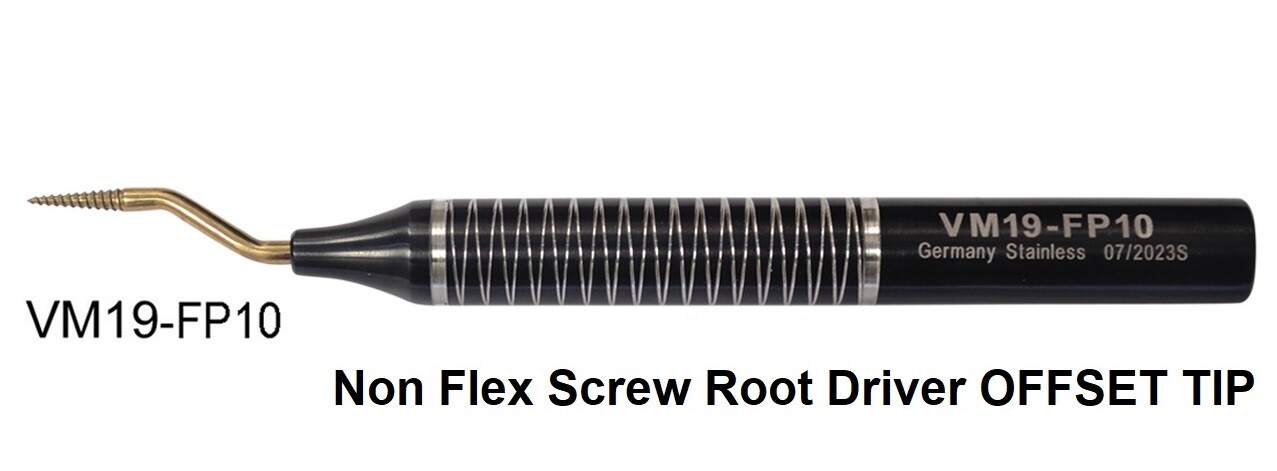 Non-Flex Screw Root Driver Offset