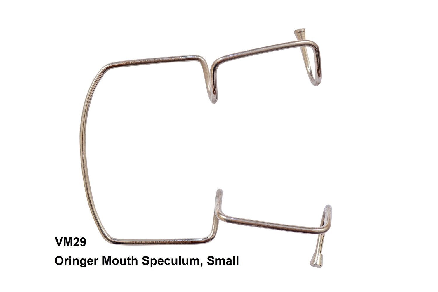 Oringer Mouth Speculum - Small Gold Plated
