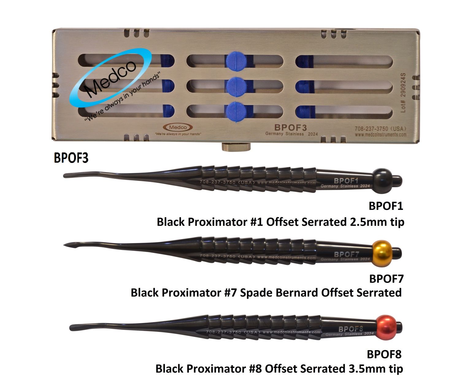Black Proxitome set of 3 - Offset