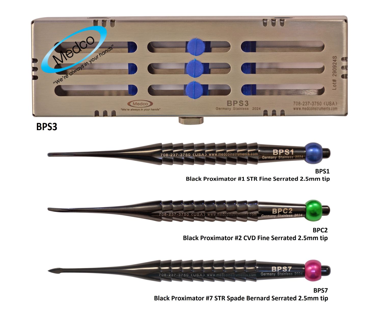 Black Proxitome Set of 3 with Cassette
