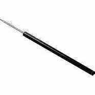 Black Plastic Teasing Needle Straight - 10 PER Bag