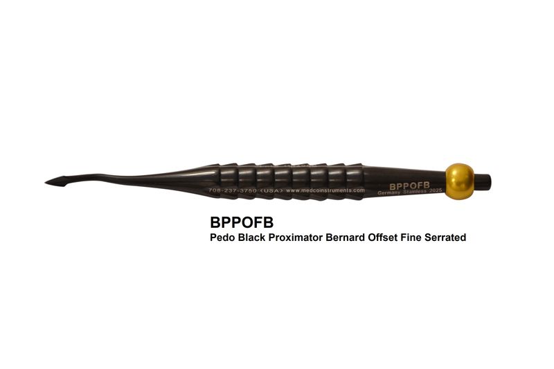 Pedo Black Non-Flex Screw Tip Offset