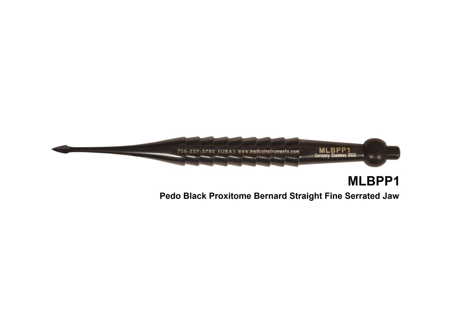 Pedo Black Proxitome Bernard Straight Serrated