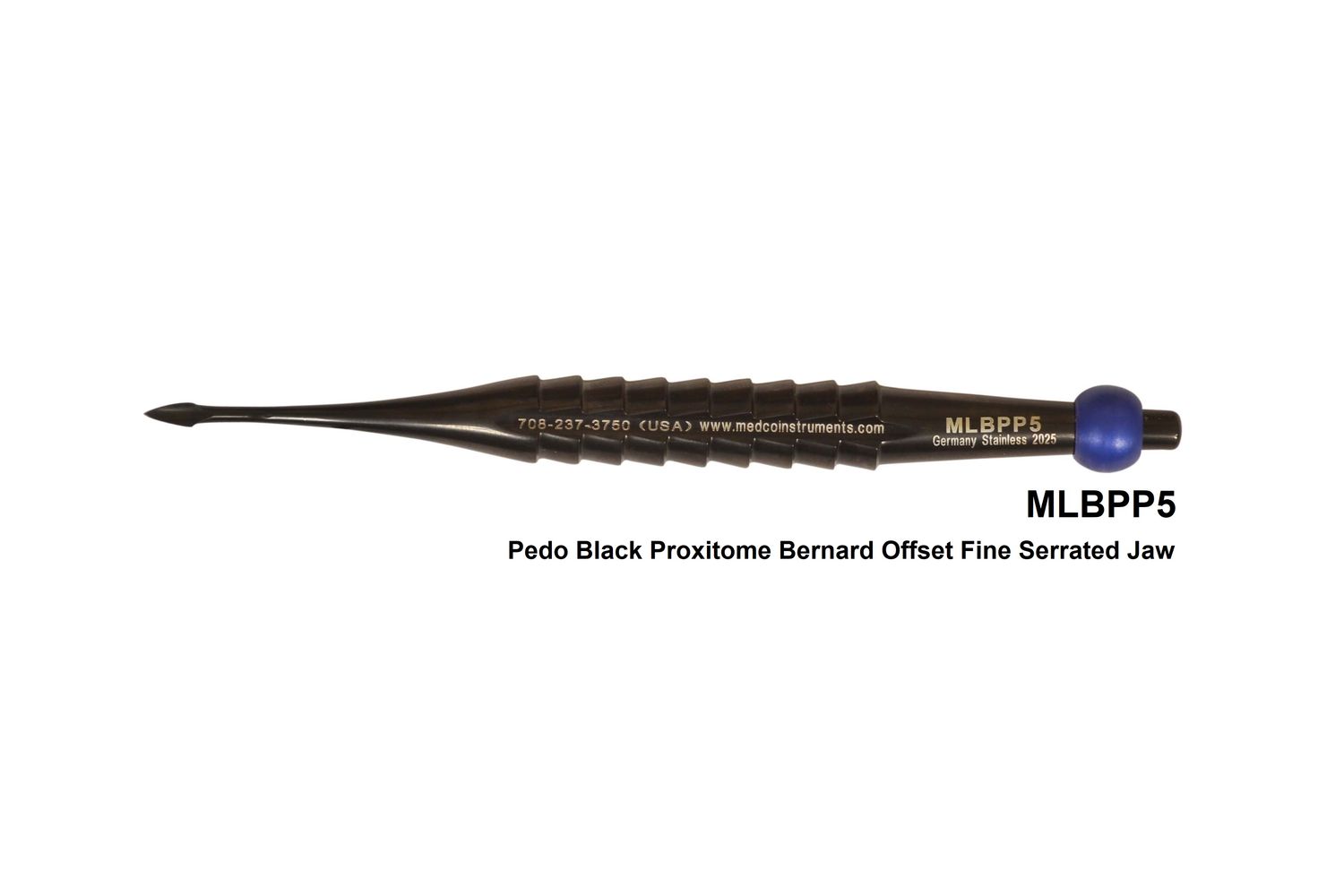 Pedo Black Proxitome Bernard Offset Serrated