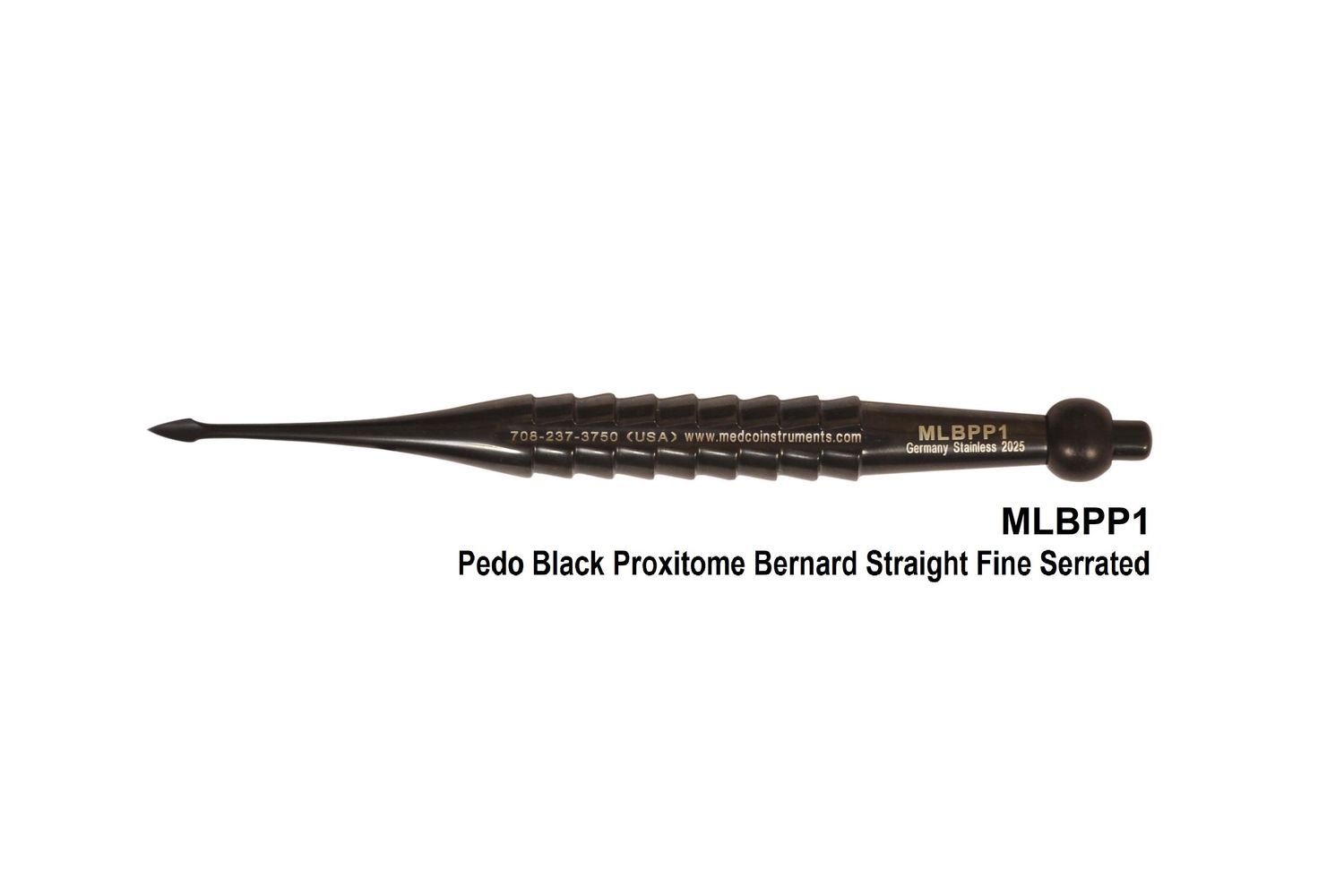 Pedo Black Proxitome Bernard Straight Serrated