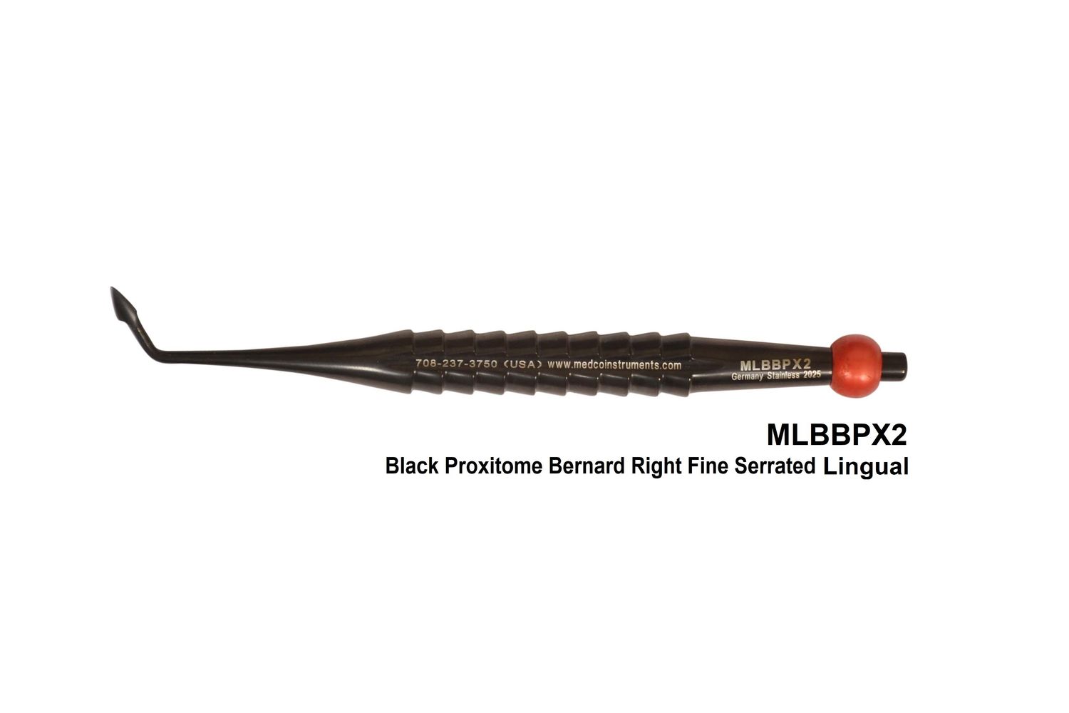 Black Proxitome Bernard Right Serrated Lingual