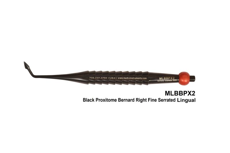 Black Proxitome Bernard Right Serrated Lingual