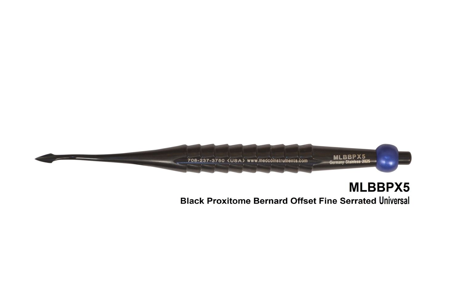 Black Proxitome Bernard Offset Serrated Universal