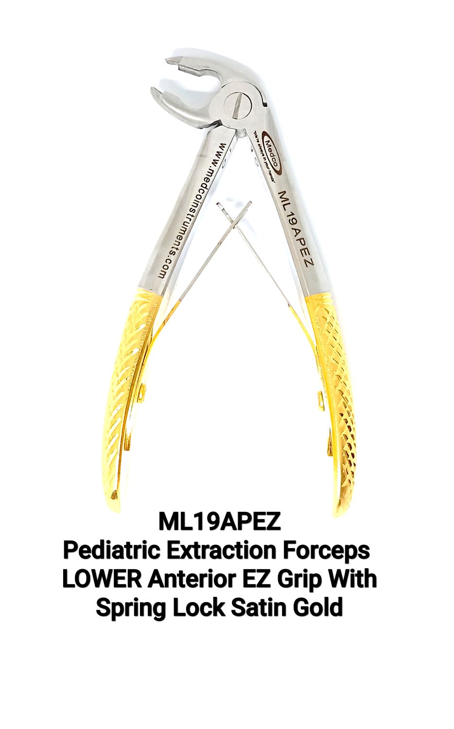 Pedo Lower Anterior Forceps EZ Grip Handles