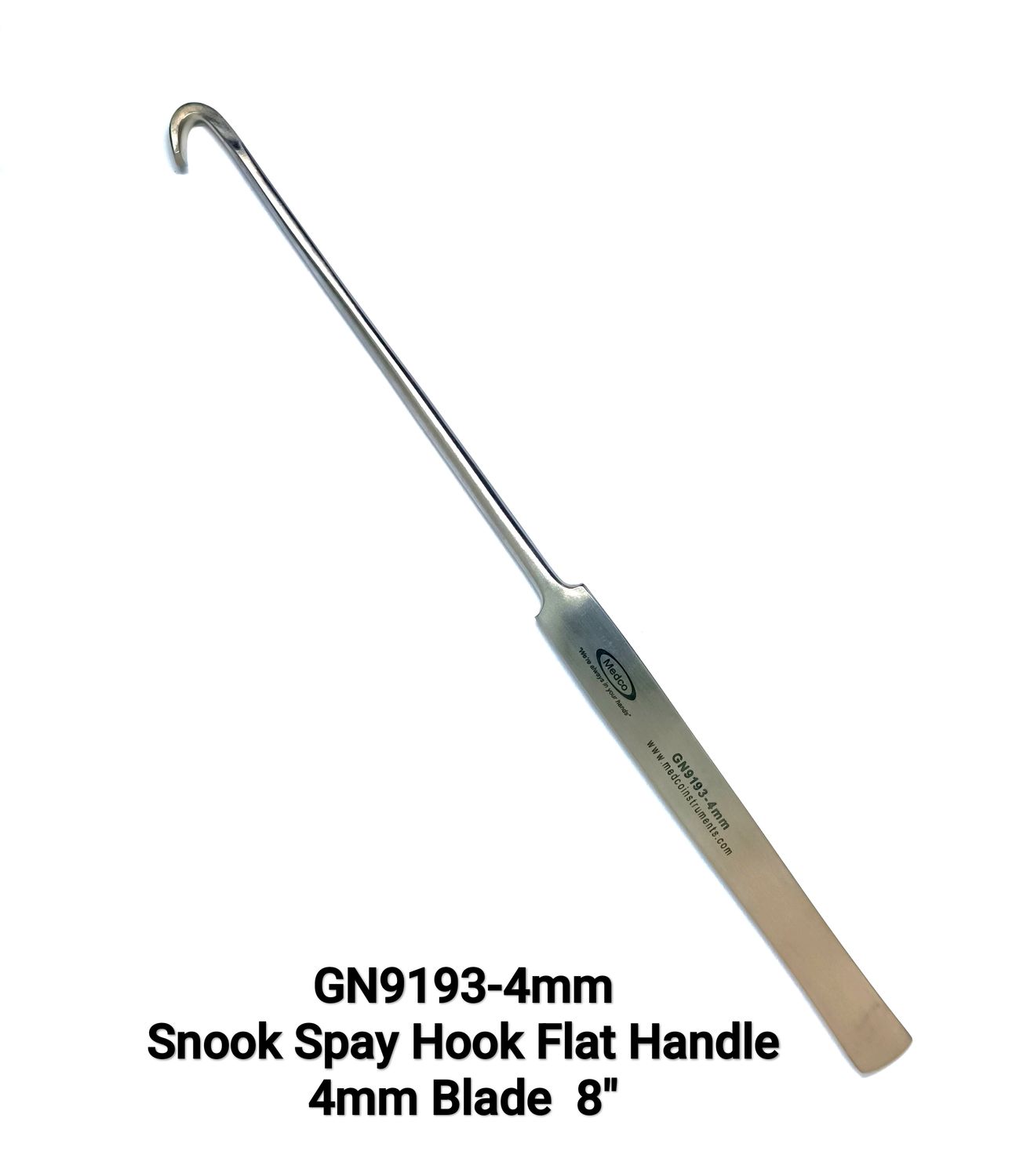 Snook Spay Hook 4mm Blade  8&quot;