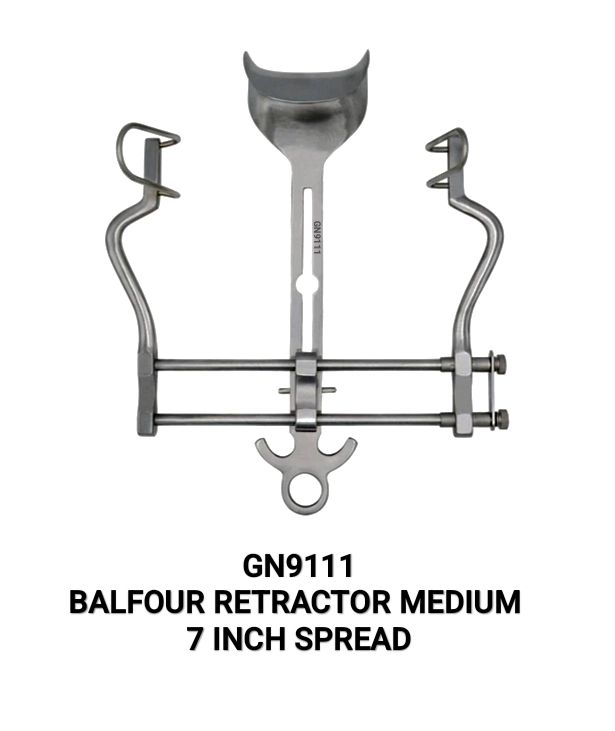 Balfour Retractor 7" Spread