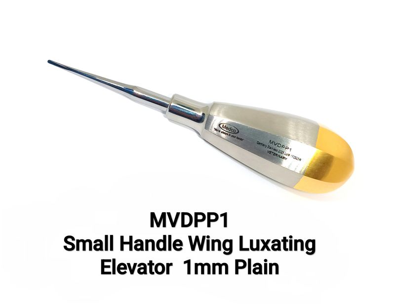 Small Handle Wing Luxating Elevator Plain Tip 1mm
