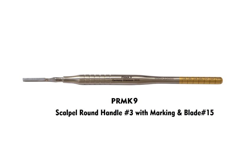 Scalpel Handle Round #3 W/Markings &amp; #15 Blade