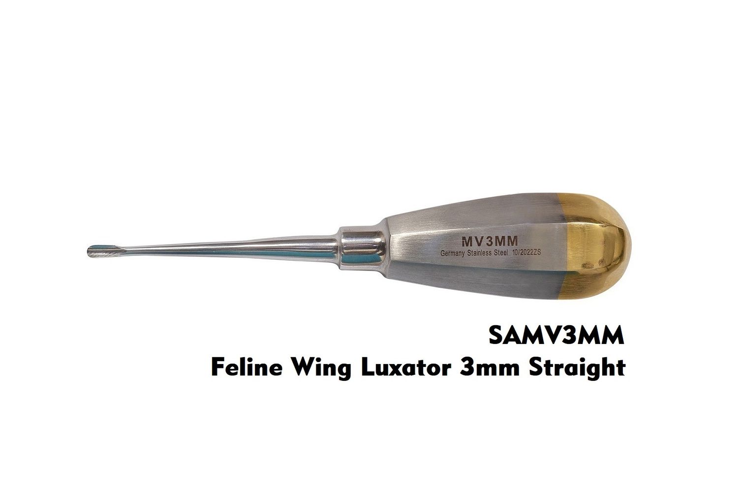 Feline Wing Luxating Elevator 3mm Straight