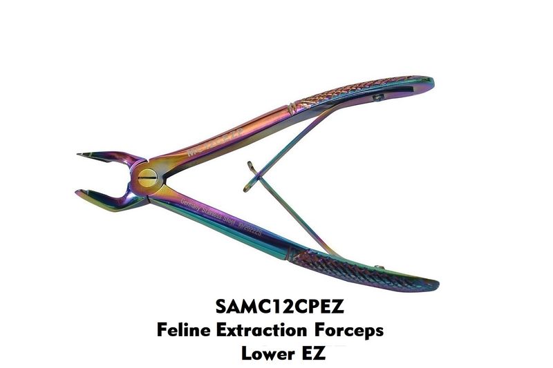 Feline Extraction Forceps Lower EZ
