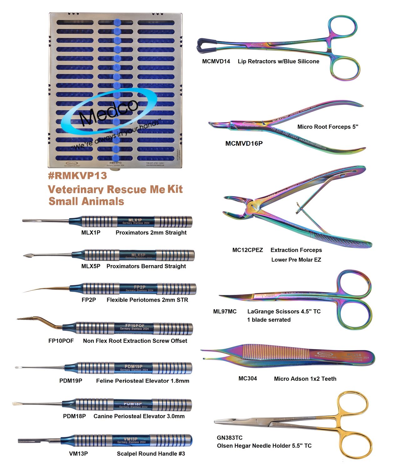 Small Animal Veterinary Rescue Me Kit