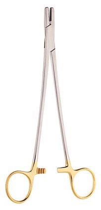 MAYO-HEGAR Needle Holder  8&quot; Tungsten Carbide Jaws, 2500 teeth per sq. inch