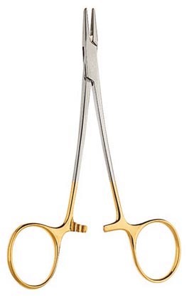 BAUMGARTNER Needle Holder TC Jaws 5.5&quot;