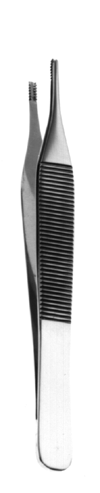 BROWN-ADSON Tissue Forceps 7x7 Teeth 4 3/4&quot;