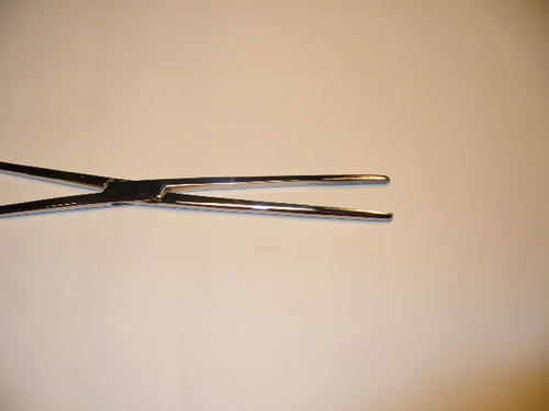 BOZEMAN Uterine Forceps Straight 10&quot;