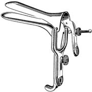 GRAVES Small Vaginal Speculum 3&quot; x 3/4&quot;&quot;