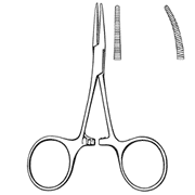 MOSQUITO FORCEPS 3½&quot; Curved