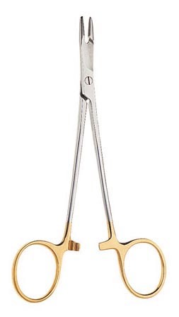 OLSEN HEGAR NEEDLE HOLDER / SCISSORS TC Combo 5.5&quot;