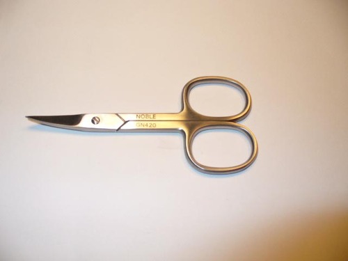TOE NAIL SCISSORS SERRATED CVD