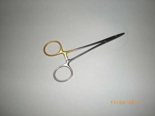 LEFT HANDED Olsen Hegar Needle Holder 6½&quot;