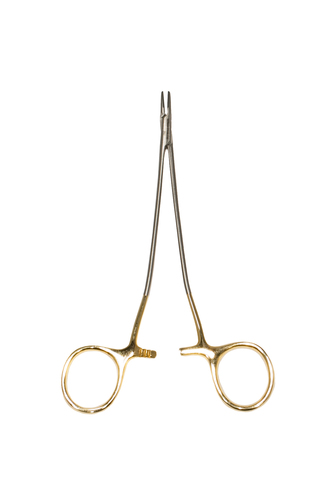 Needle Holder Micro Very Fine TC Jaws 7&quot; Straight