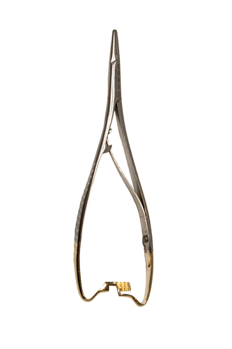 Mathieu Needle Holder TC Jaws 5.5&quot; Straight
