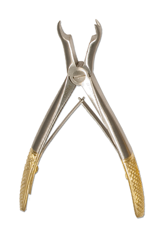 DDP 7-Piece German Style Pediatric Dental Extracting Forceps Set - Rainbow Color