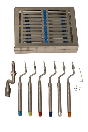 Osteotomes Implant Site Dilators Offset Cone Set of 6