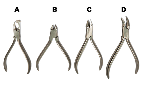 Orthodontic Pliers set of 4