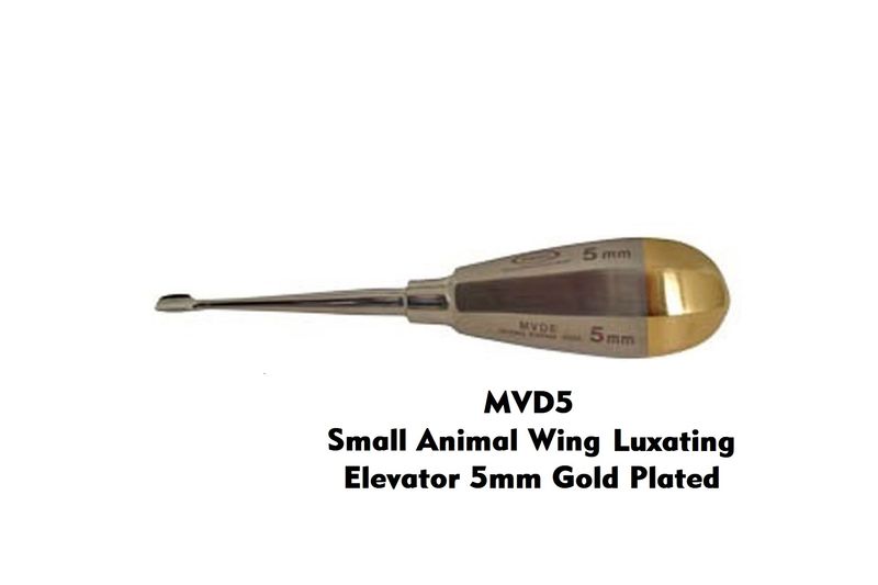 Small Animal Wing Luxating Elevator 5mm Plain