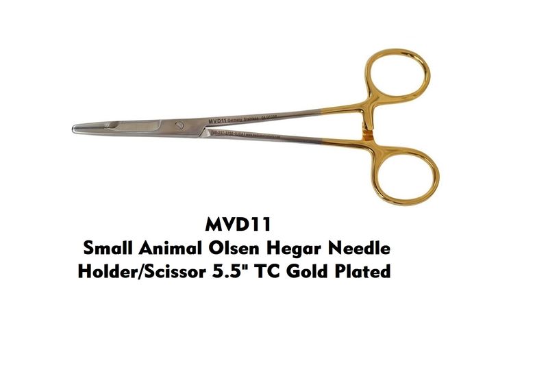 Small Animal Olsen Hegar TC Needle Holder 5.5: