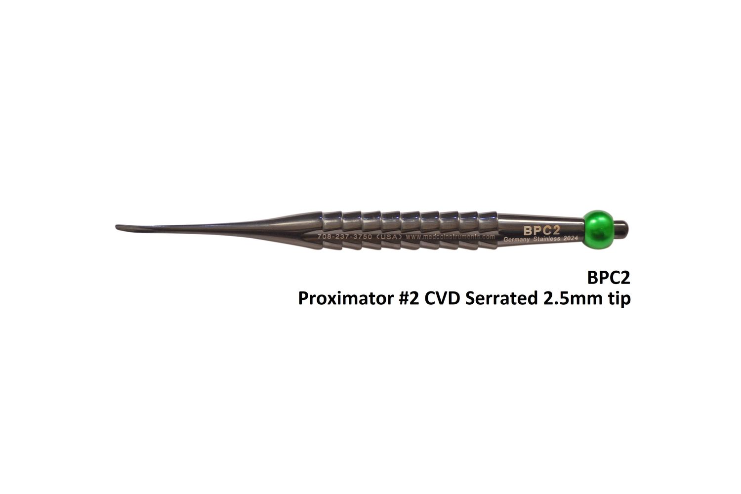 Black Proximator 2.5mm Curved Serrated