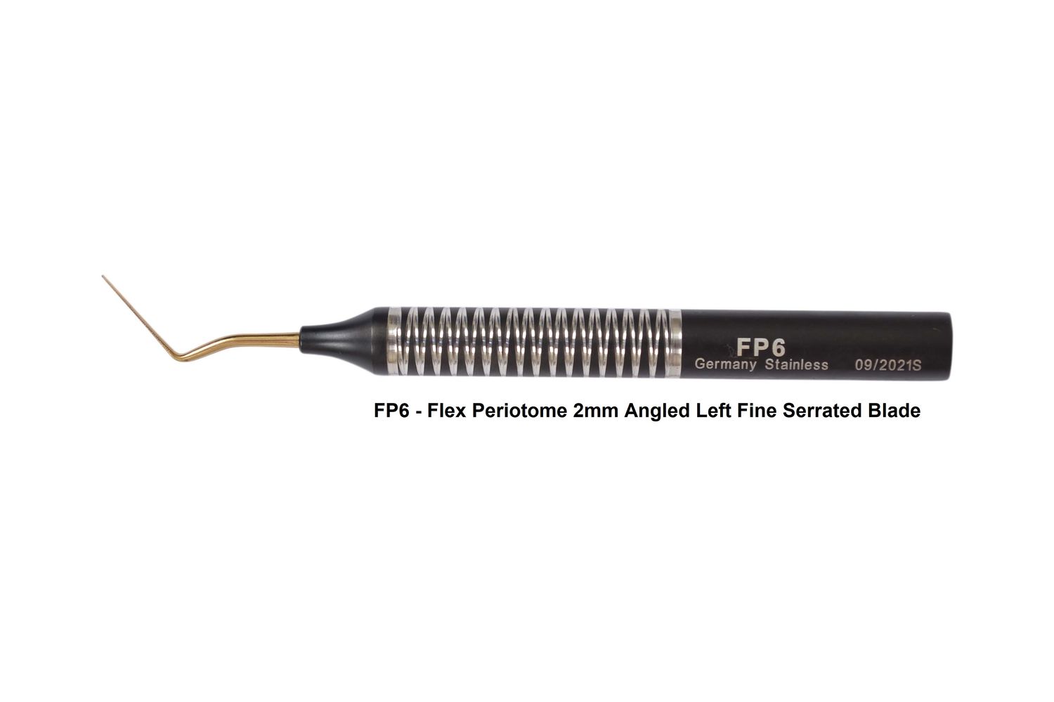 Flexible Peritome 2mm Angled Left Serrated
