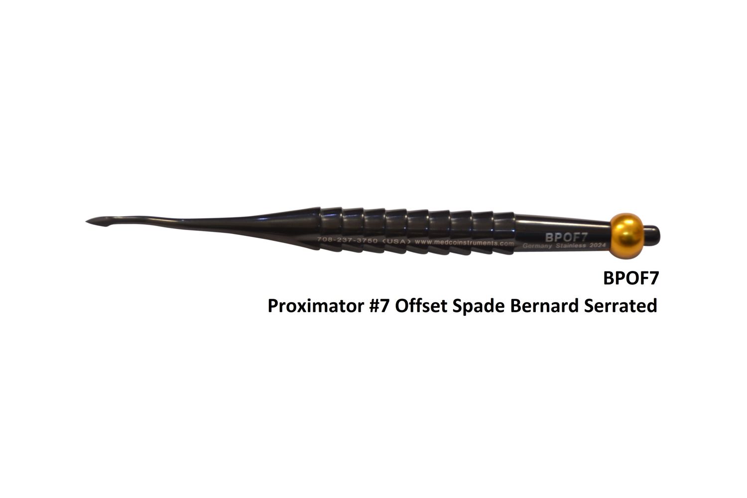Black Proximatorr 2.5mm Offset Serrated