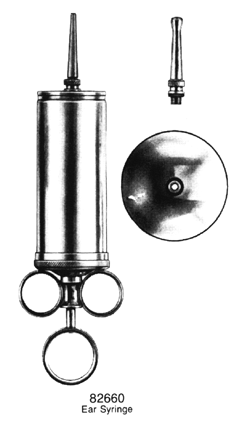 Ear Syringe - 2oz. Chrome