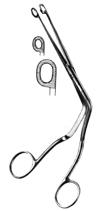 MAGILL Catheter Forceps Adult 10&quot;