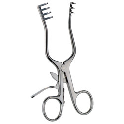 WEITLANER Retractor 3x4 teeth Blunt 14&quot;