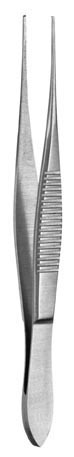 IRIS FORCEPS 4&quot; 1X2 Teeth Straight