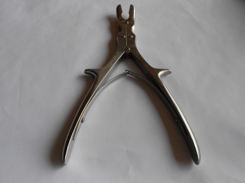 STILLE-LUER RONGEUR Double Action 10.5&quot; Curved