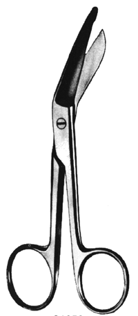 LISTER Bandage Scissors 3.5&quot;