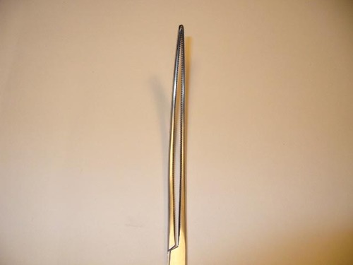 DOYEN Intestinal Forceps Curved 9&quot;
