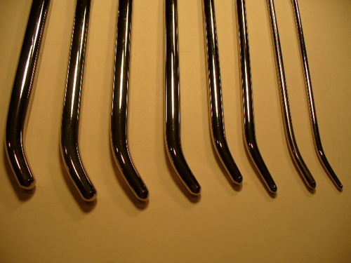 PRATT Uterine Dilators set of 8