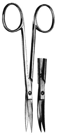 IRIS Scissors Straight 4.5&quot;