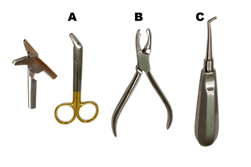 Orthodontic Pliers Set of 3