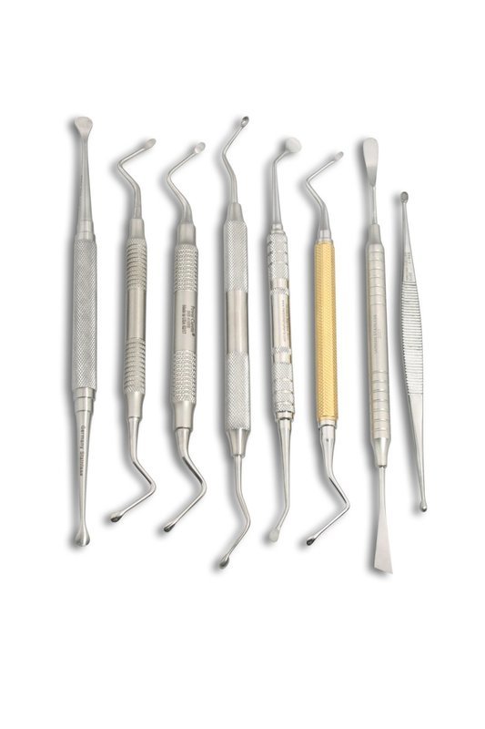 Surgical Curettes Spoon Set of 9